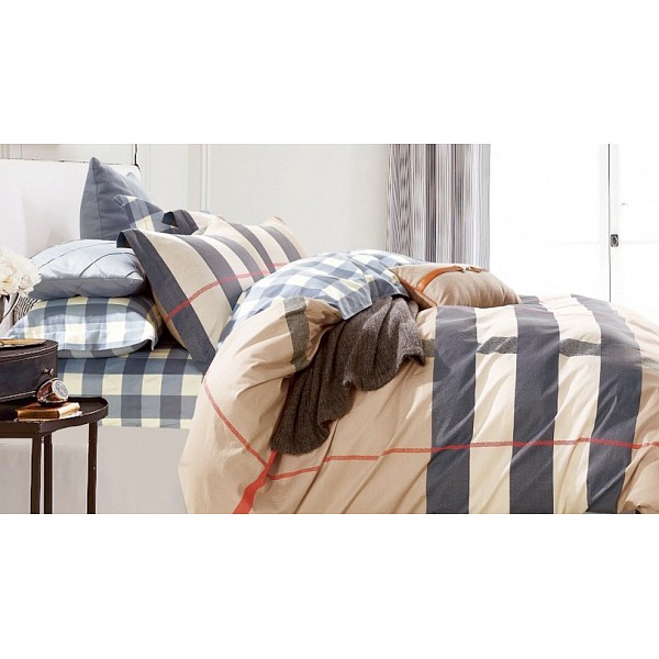 

Комплект двуспальный CL-280, Бежевый;серый, CL-280