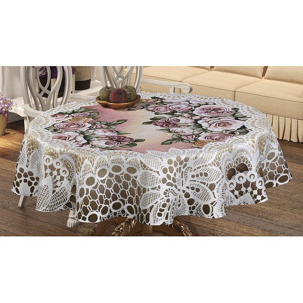 

Скатерть (160 см) Maldiv Lux, (160 см) Maldiv Lux, Бежевый