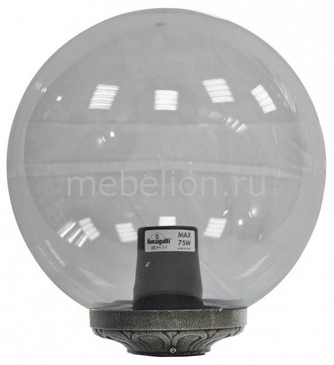 фото Наземный низкий светильник Globe 300 G30.B30.000.BZE27 Fumagalli