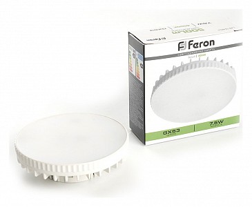 Лампа светодиодная [LED] Feron GX53 7.5W 4000K