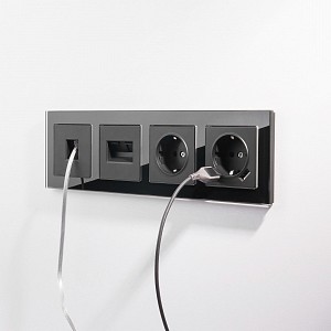 Розетка телефонная RJ-11  WL08-RJ-11