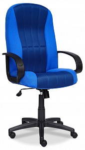 Компьютерное кресло , синий, текстиль