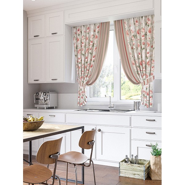 

Портьера (150х180 см) 2 шт. Монмарт, Бежевый;зеленый;розовый, (150х180 см) 2 шт. Монмарт