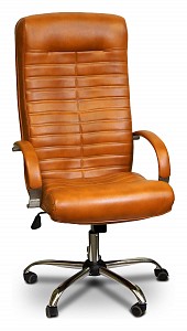 Кресло Орион, рыже-коричневый, экокожа