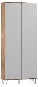 Шкаф 2-х дверный Гавана (серый) 