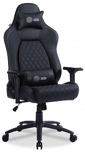 Игровое кресло CS-CHR-130, черный, экокожа