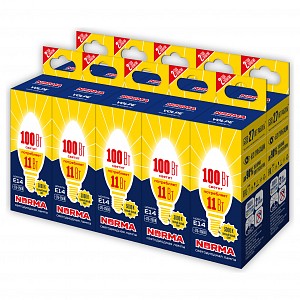 Лампа светодиодная [LED] Volpe E14 11W 3000K