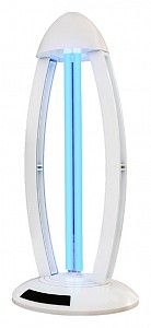  настольная лампа  UGL-T02A-36W/UVCB WHITE  2G11  (Китай)