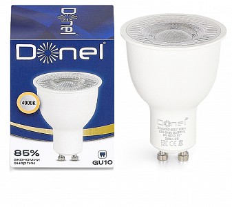 Лампа светодиодная [LED] Donel GU10 9W 4000K