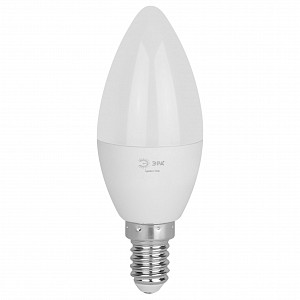 Лампа светодиодная [LED] Эра E14 8W 3000K
