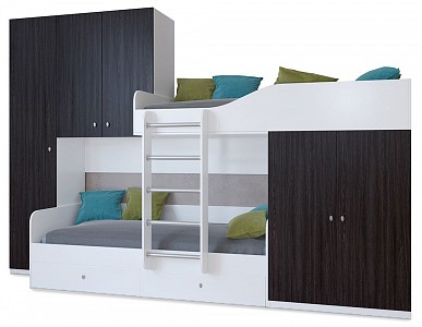 Кровать для детской комнаты Лео RVM_LEO-35-7