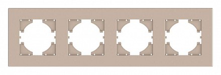 Рамка на 4 поста CITY С1114-027