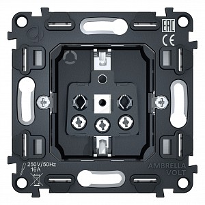 Механизм розетки с заземлением Quant VM141