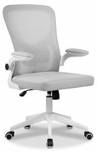 Компьютерное кресло , светло-серый, сетка, ткань