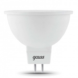 Лампа светодиодная [LED] Gauss GU5.3 5W 3000K