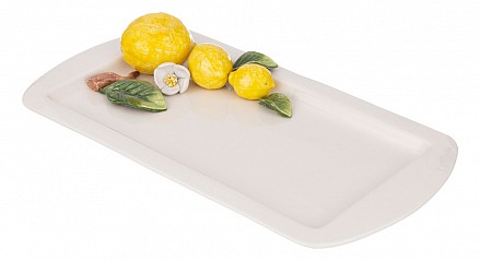 Блюдо (38x20 см) Лимоны 628-716