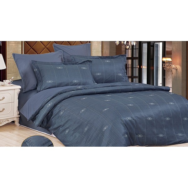 

Комплект евростандарт Royal jacquard, Синий, Royal jacquard