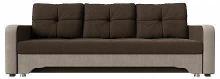 Прямой диван Ник-3 еврокнижка, рогожка