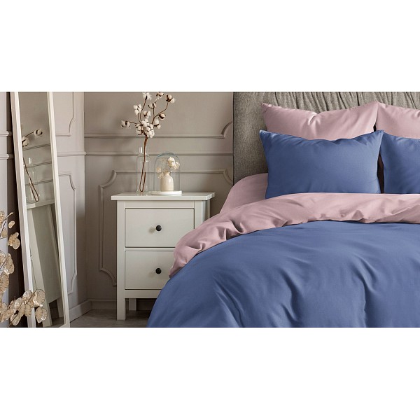 

Комплект полутораспальный Васильковая роза, Голубой;розовый, Васильковая роза