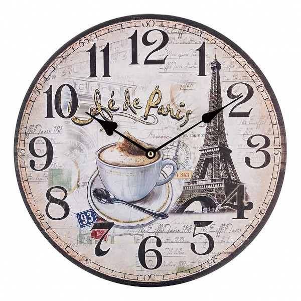 фото Настенные часы (34 см) париж 799-153 арти-м