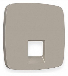 Накладка для розетки RJ-11 или RJ-45 Quant OP3720