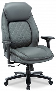 Кресло Chairman CH403, серый, экокожа