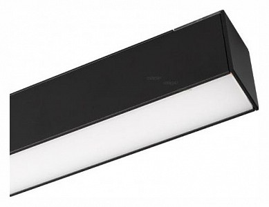 Встраиваемый светильник MAG-FLAT-45-L405-12W Warm3000 (BK, 100 deg, 24V) 026950