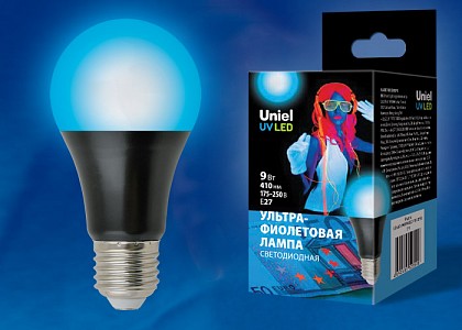 Лампа светодиодная [LED] Uniel E27 9W K