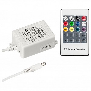 Контроллер-регулятор цвета RGB с пультом ДУ LN-RF20 011884