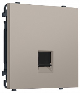 Розетка телефонная RJ-11 со штрокой, без рамки MS MS372030