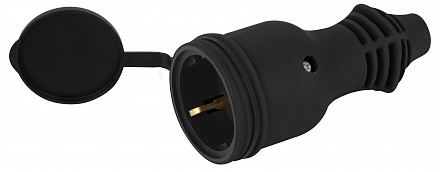 Розетка с заземлением  RX11-B-IP44