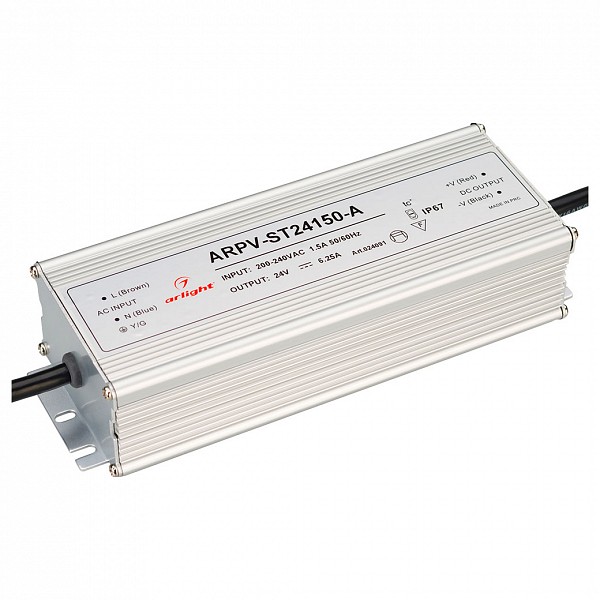 

Блок питания 24В 150Вт ARPV-ST24150-A (24V, 6.3A, 150W), 24В 150Вт ARPV-ST24150-A (24V, 6.3A, 150W)