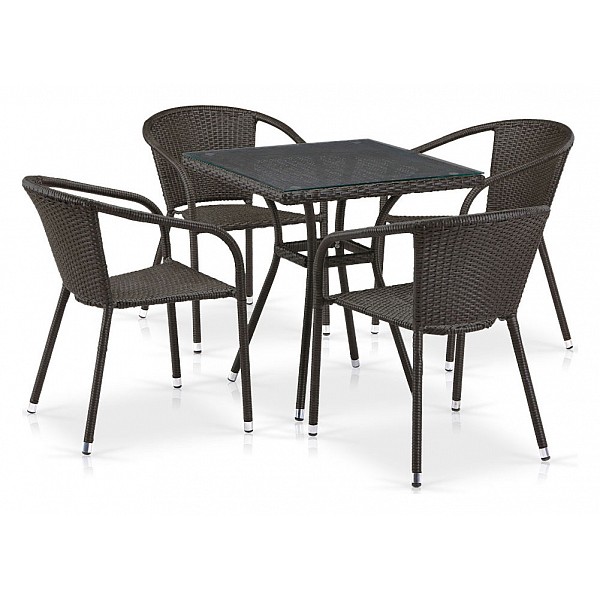 

Набор уличный T282BNT/Y137C-W53 Brown 4Pcs, T282BNT/Y137C-W53 Brown 4Pcs