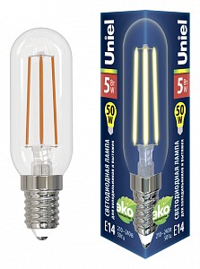 Лампа светодиодная [LED] Uniel E14 5W 3000K