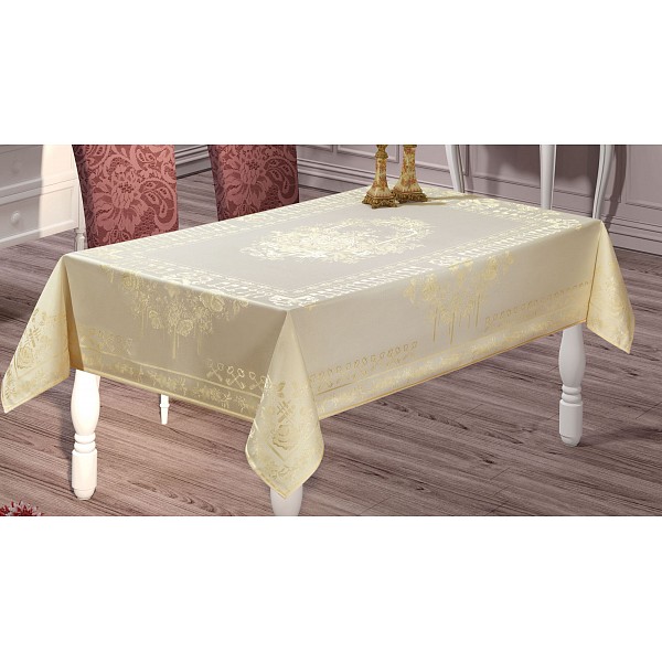 

Скатерть (160х220 см) Zumrut, Капучино, (160х220 см) Zumrut