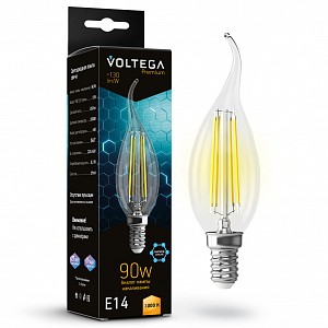 Лампа светодиодная [LED] Voltega E14 6W 3000K