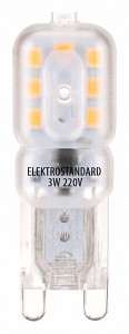 Лампа светодиодная [LED] Elektrostandard G9 3W 3300K