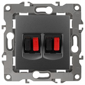 Розетка акустическая без рамки Эра 12 12-3112-12