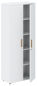 Шкаф 2-х дверный Forta белый премиум 