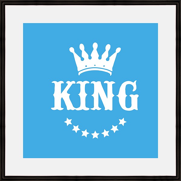 

Картина (40х40 см) King BE-103-467, Голубой, (40х40 см) King BE-103-467