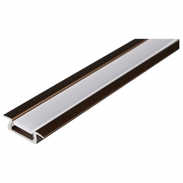 

Профиль встраиваемый [2 м] MIC-F-2000 ANOD Brown Light 017654, MIC-F-2000 ANOD Brown Light 017654
