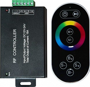 Контроллер-регулятор цвета RGB с пультом ДУ LD55 21557