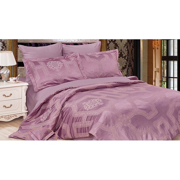 

Комплект евростандарт Royal jacquard, Светло-фиолетовый, Royal jacquard