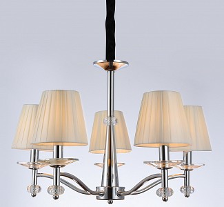 Люстра подвесная ILLUMICO  IL1151-5PPA-29 CR Romei (Китай) Люстра подвесная ILLUMICO  IL1151-5PPA-29 CR Romei (Китай)