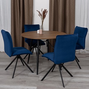 Стул для кухни на металлических ножках