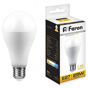 Лампа светодиодная [LED] Feron E27 25W 2700K
