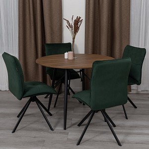 Стул для кухни на металлических ножках