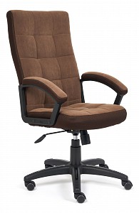 Компьютерное кресло Trendy, коричневый, ткань, флок