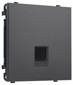 Розетка Ethernet RJ-45 экранированная и со шторками, без рамки MS MS662005
