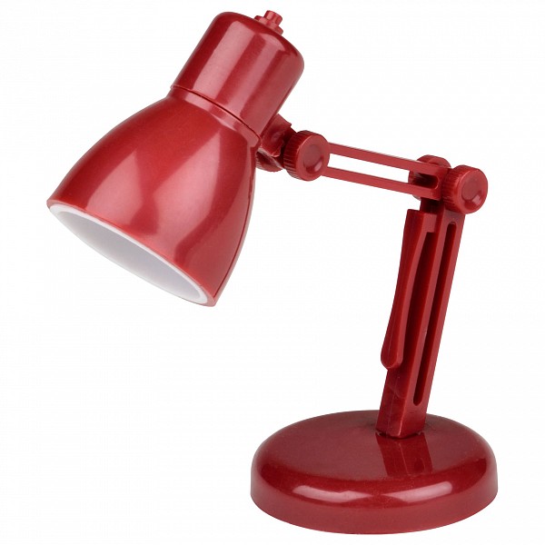 фото Настольная лампа офисная standart s-kl019-b red uniel